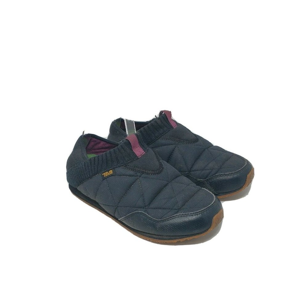 Teva Quilted Comfort Slip On Hard Bottom Slippers Women's Size 7